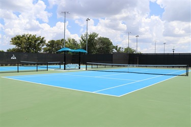 Tennis courts