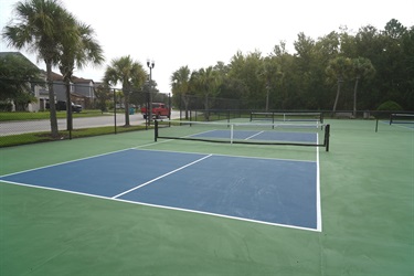 Pickleball court