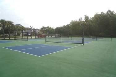 Pickleball court