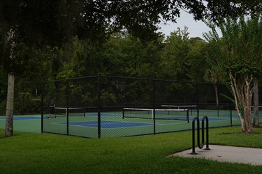 Pickleball court