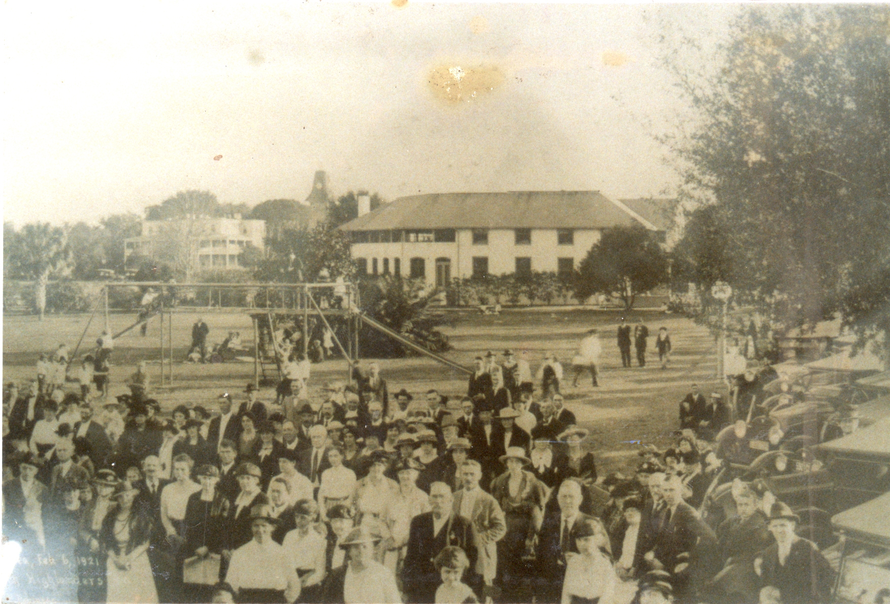 Lake Eola in 1921