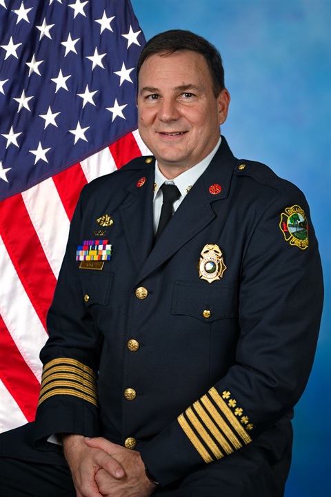 Orlando Fire Chief Jason Revoldt