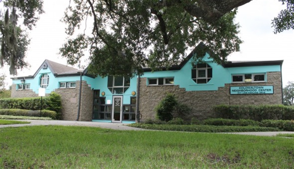 Exterior of the Colonialtown Neighborhood Center