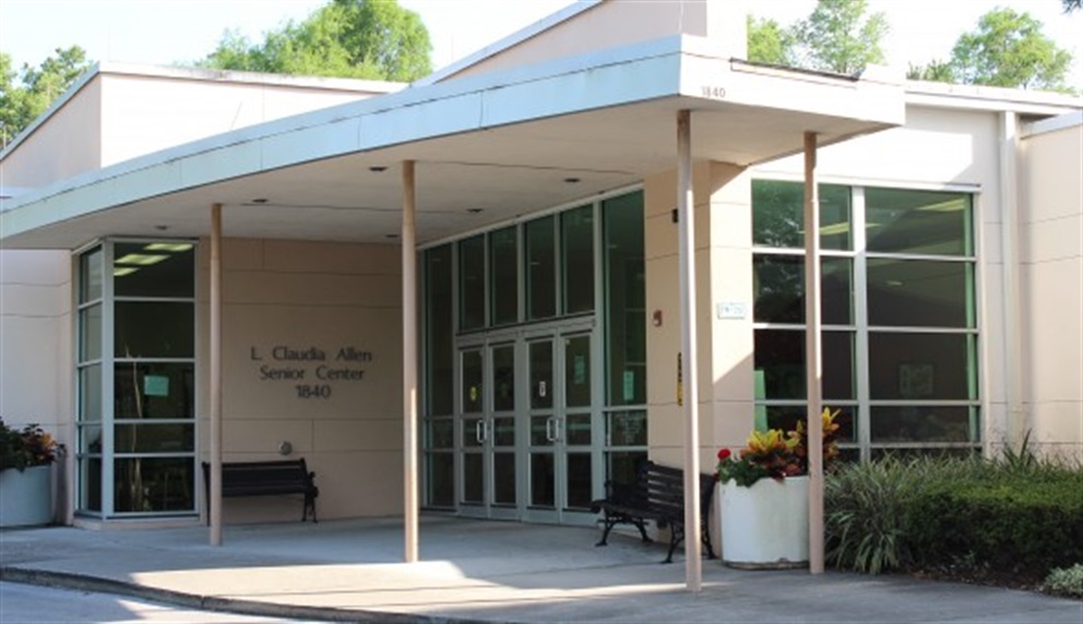 Exterior of L. Claudia Allen Senior Center