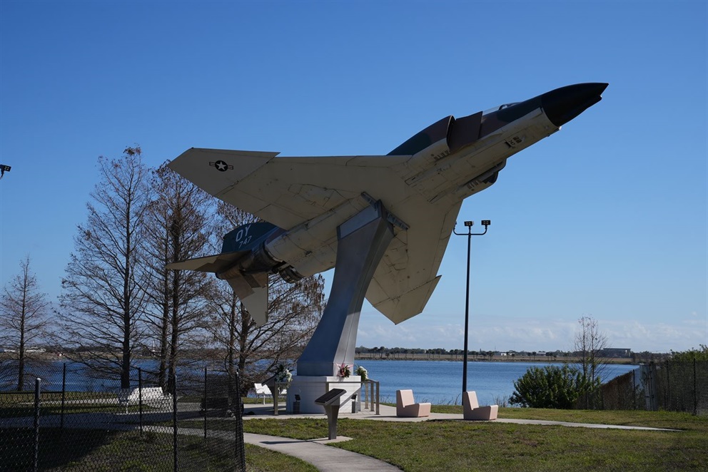 F-4 Phantom aircraft at Colonel Joe Kittinger Park