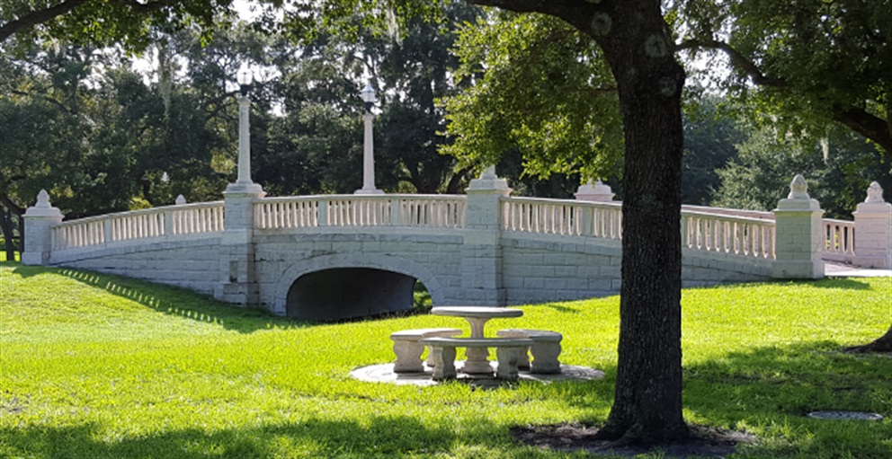 Bridge at Blue Jacket Park