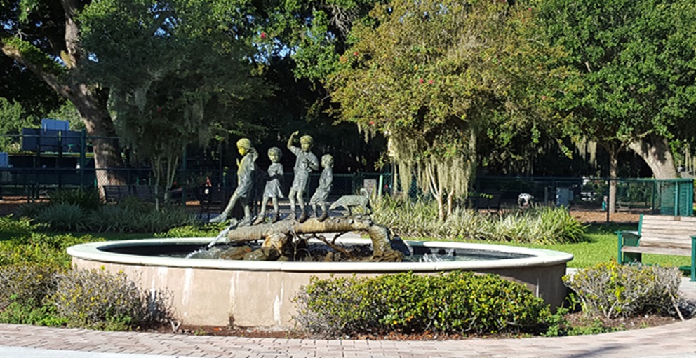 Delaney Park Fountain